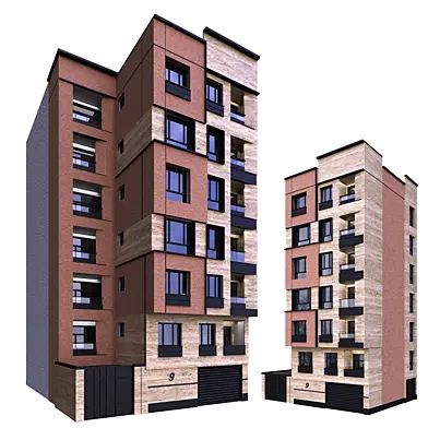 Red building
