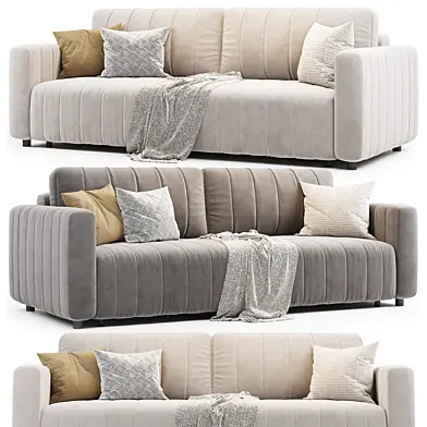 Belissa Sofa Belissa Velvet Gray