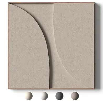 Relief artwork - 3d art wall decor