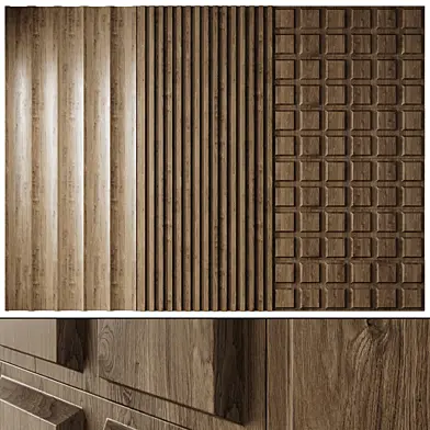 Wood 3d Panel 3