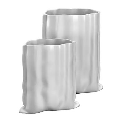 Le Papier Bag Ceramic Vase
