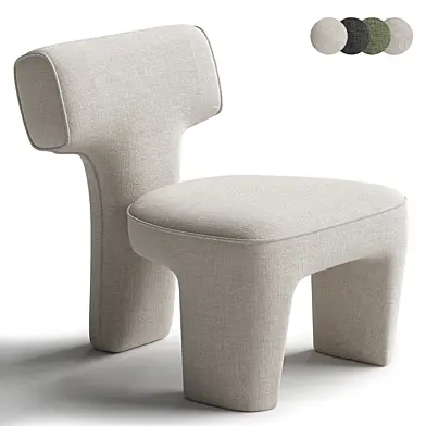 Litho Slipper chair