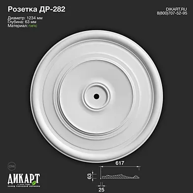 Дикарт Др-282 D1234x63mm 08.06.2023
