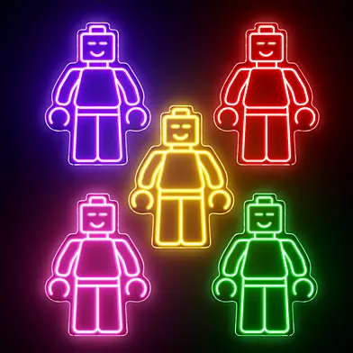 Lego Neon Sign