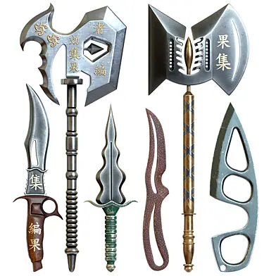 knife ax dagger collection-vol-06