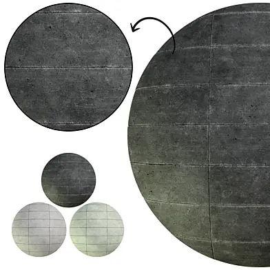 Collection Concrete wall Tile 01 (Seamless)