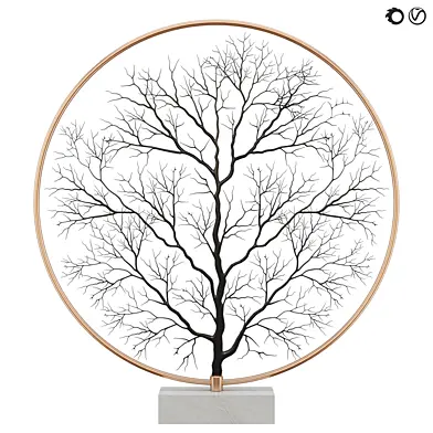Statuette tree of life base