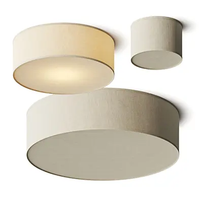 CB2 Boum Drum Ceiling Lamp