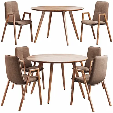 Wagner Table and Rialto Chair