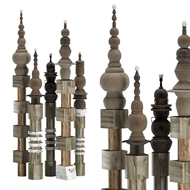 Sculptures for earth temples