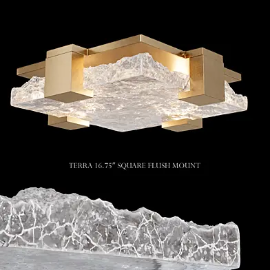 FineArt TERRA 16.75″ SQUARE FLUSH MOUNT
