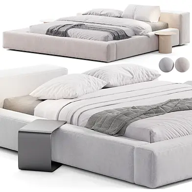 Extra soft bed by Living Divani