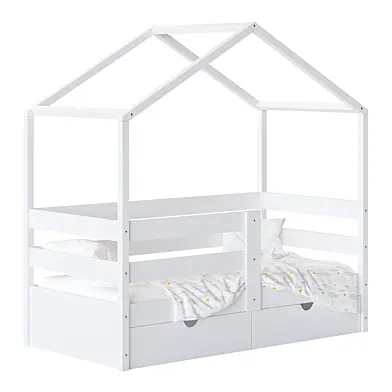 Childrens bed house