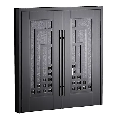 Door Modern house 01 - Ворота
