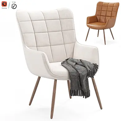 Aichele Vegan Wingback Chair