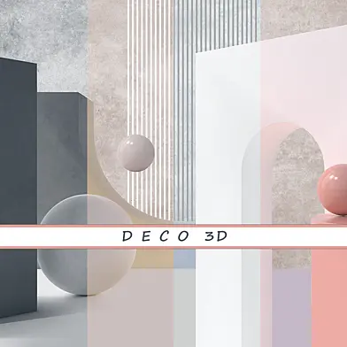 Дизайнерские обои DECO 3D pack 3