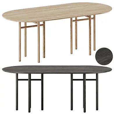 TEULAT JUNCO Oval table