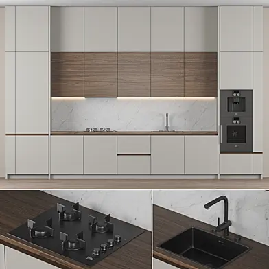 IVORY KITCHEN MODEL 3