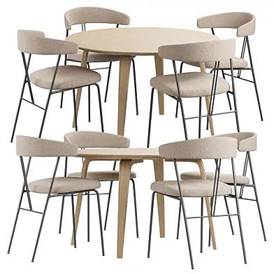 Dining set by GUBI