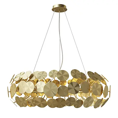 Люстра Metal Disc Chandelier ring