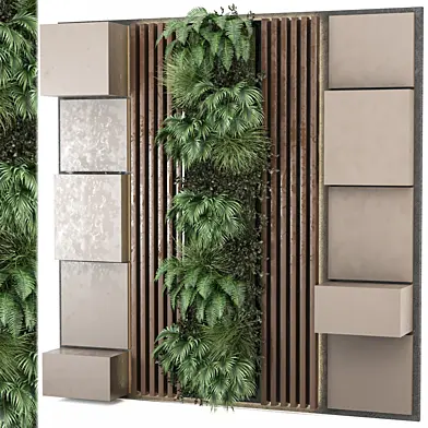 indoor wall vertical garden - Set 1006
