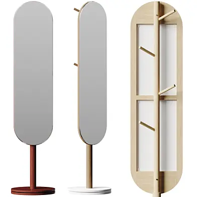 Oval Floor Mirror by Latitude Run