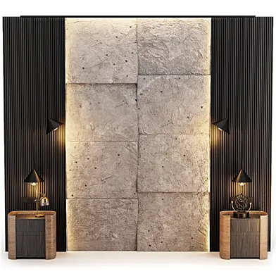 Headboard 3d Panel 2