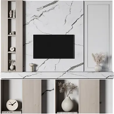 tv wall set 07