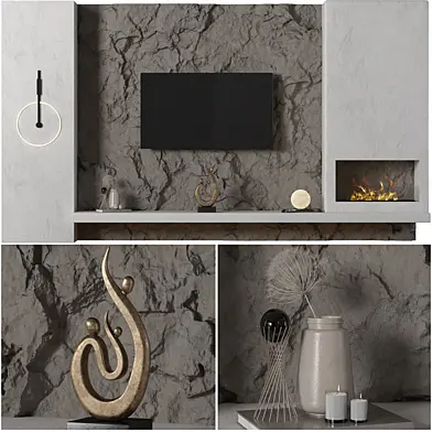 Tv Wall set 03