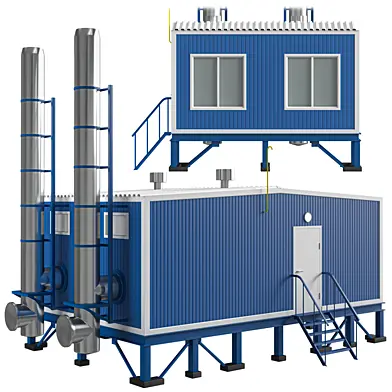 Roof boiler