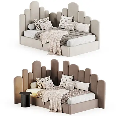 Кровать угловая Савоярди Дизайн kids, Kids bedroom 01
