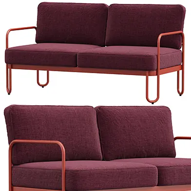 STULLE 2 seater garden sofa By Connubia