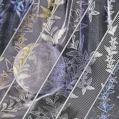 Floral Lace & Guipure Embroidery Fabric -02