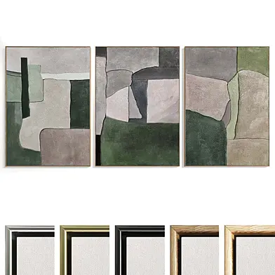 Abstract Painting Set of 3 pieces - No 52