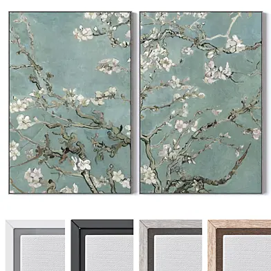 Set of large wall paintings 2820