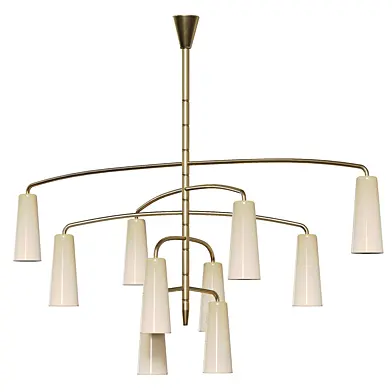 Barovier Colimacon Venetian Pendant Lamp