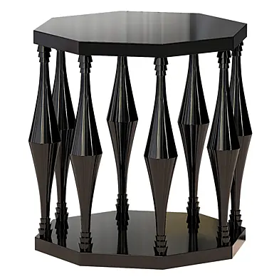 Noir Marceo Side Table