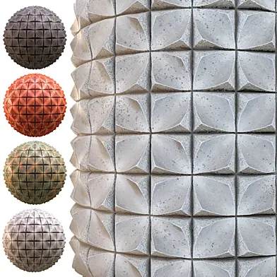 architectural concrete 4K PBR texture 005