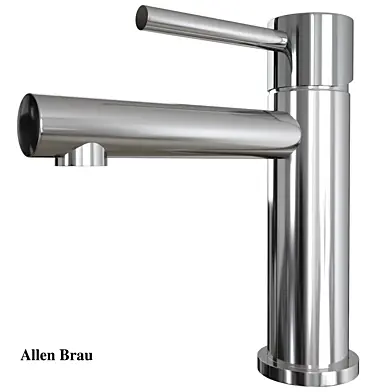OM Смеситель для раковины Allen Brau Glority 5.51001-00 хром