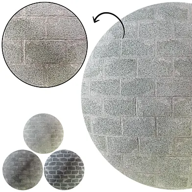 Concrete Block Wall (Seamless)