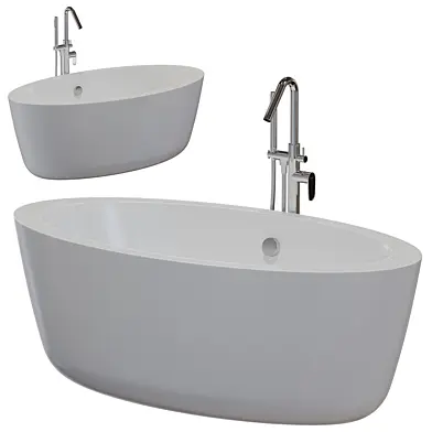 Ванна отдельностоящая BelBagno BB67-1700