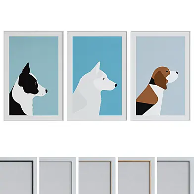 Picture Frame Set 1587