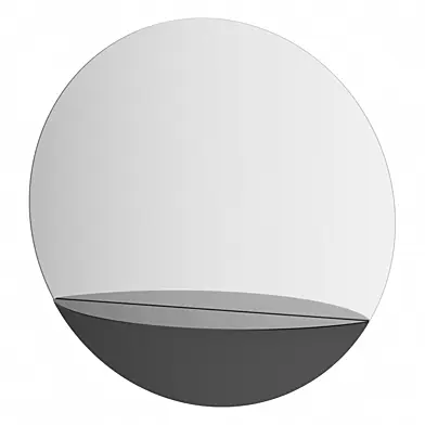 Зеркала Evoform Shadow с металлическими полками