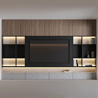 Tv set minimalism 001