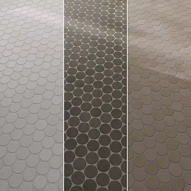 Tile Makoto Matte Ceramic Circle Set 26