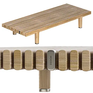 Столик кофейный для улицы Dedon Sealine teak