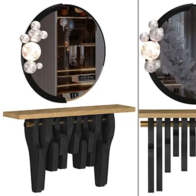 Туалетный столик | TITAN MIRROR | CADIZ CONSOLE TABLE