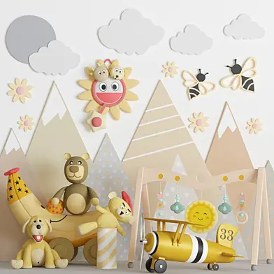 Decor set for kids 10