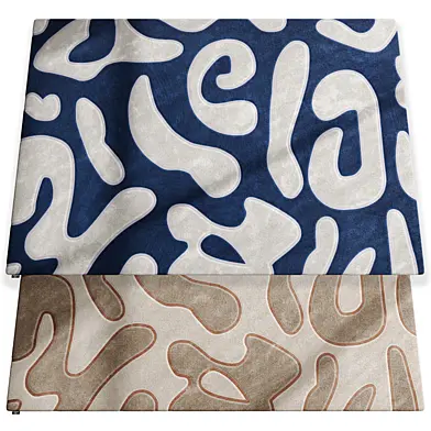 Rug Keith Beige | Blue by Benuta