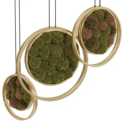 Panel Circles Mossy And Bush 17